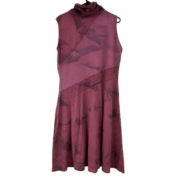 Angels Never Die Womens Boho Mixed Print Sleeveless Midi Dress Size L NWOT - Picture 2 of 7